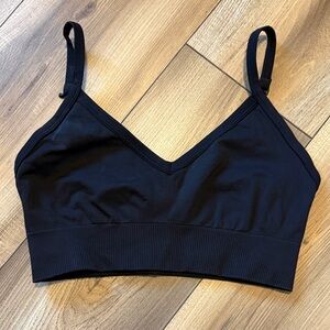 Lululemon Women's Black Seamless Bralette